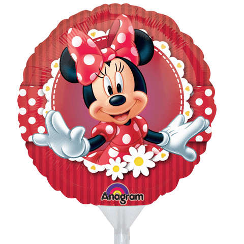 9" Airfill Only Mad About Minnie Balloon