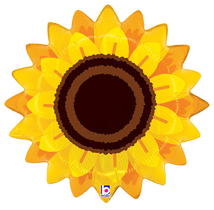 22" Autumn Sunflower Foil Balloon