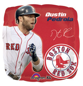 18" MLB Baseball Boston Red Sox Dustin Pedroia Balloon