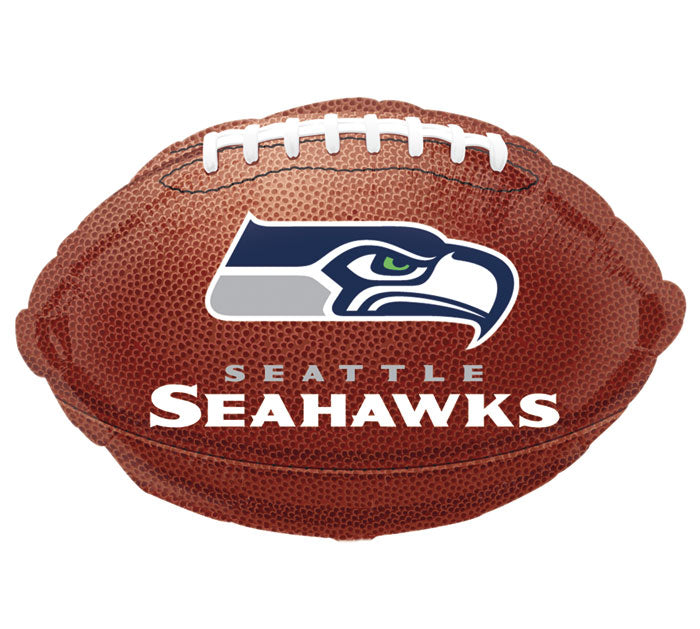 Junior Shape Seattle Seahawks NFL Football Balloon