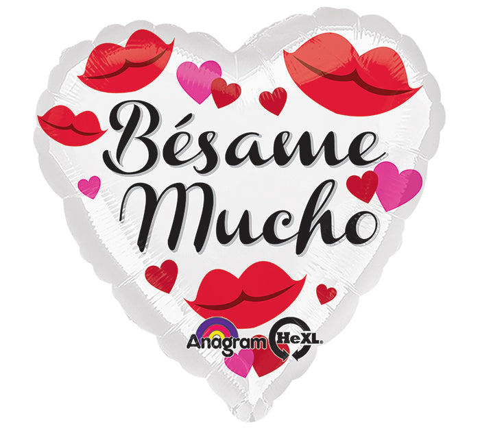 18" Bésame Mucho Balloon (Spanish)