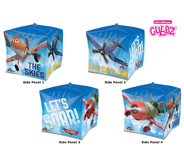 15" Cubez Disney Planes Balloon Packaged