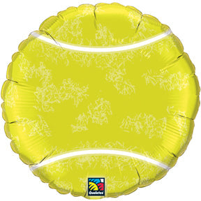 18" Tennis Ball Packaged Mylar Balloon