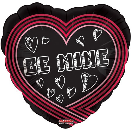 18" Be Mine Sketches Balloon