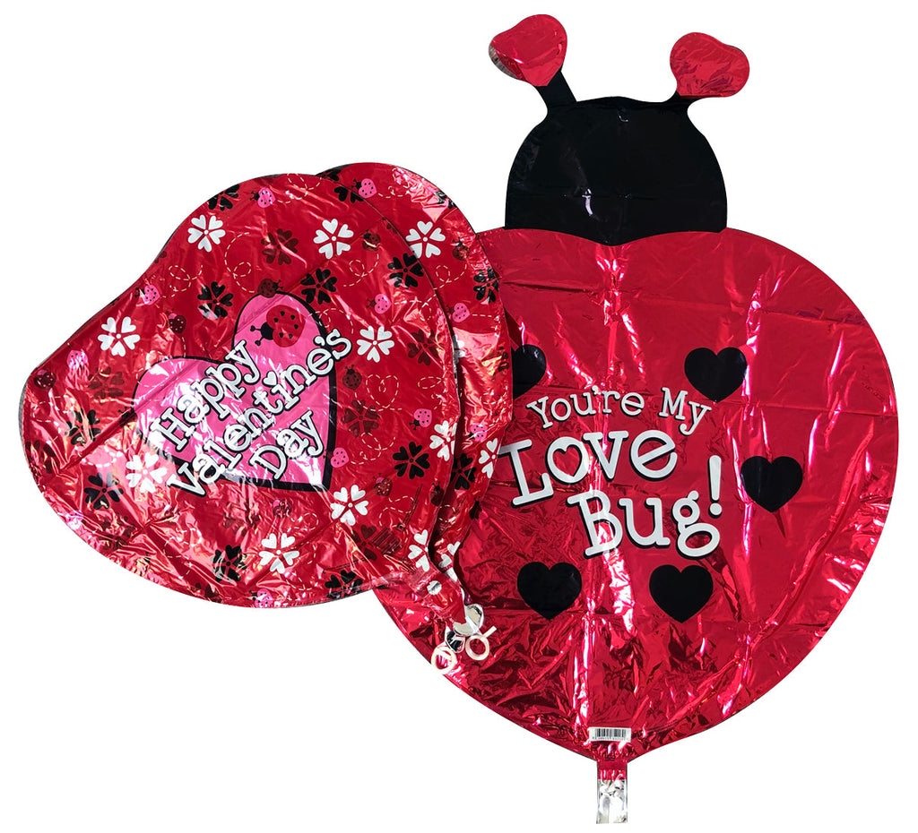 Bouquet Love Bug Mylar Balloon