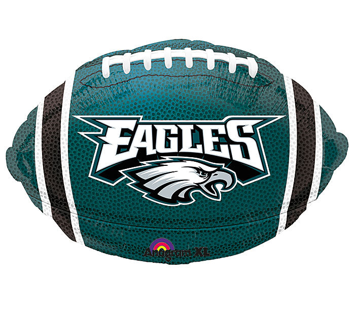 Junior Shape Philadelphia Eagles NFL Football Team Colors Balloon