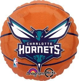 18" Charlotte Hornets Balloon