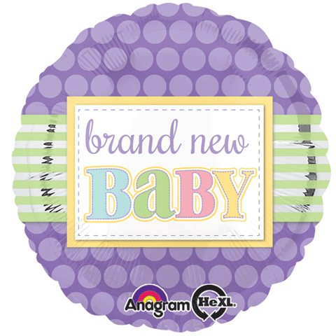 18" Brand New Baby Balloon Packaged