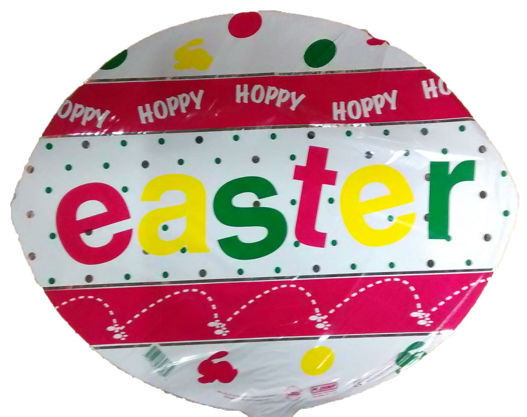 4" Airfill Only Hoppy Hoppy Easter Balloon