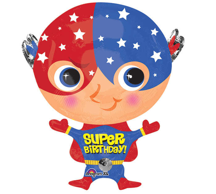 24" Junior Shape Super Birthday Balloon