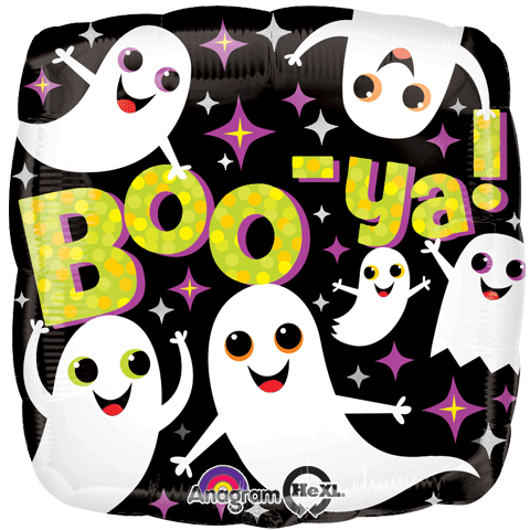 18" Boo-ya Ghosts Balloon