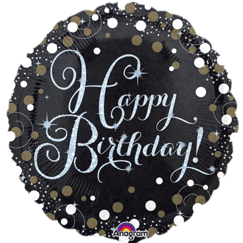 18" Sparkling Birthday Balloon