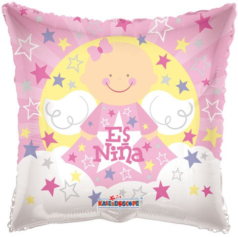 18" Es Nina Angel Balloon (Spanish)