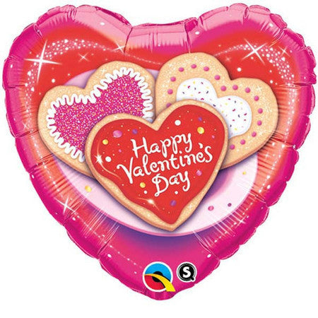 18" Sweet Valentine's Cookies Foil Balloon