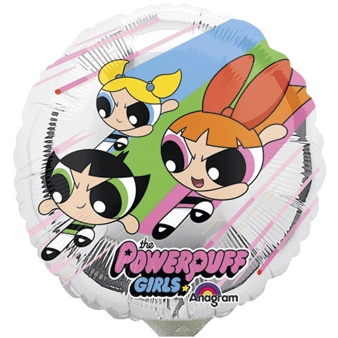 9" Airfill Only Powerpuff Girls Balloon