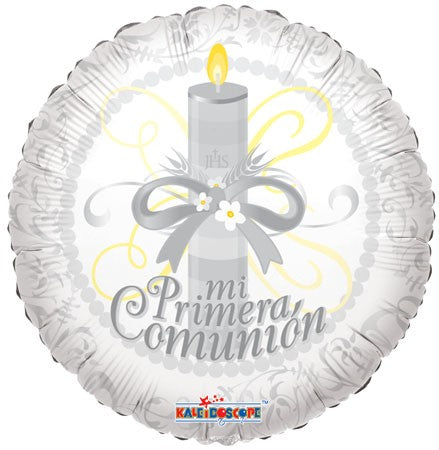 18" Mi Primera, Comunion Balloon (Spanish)
