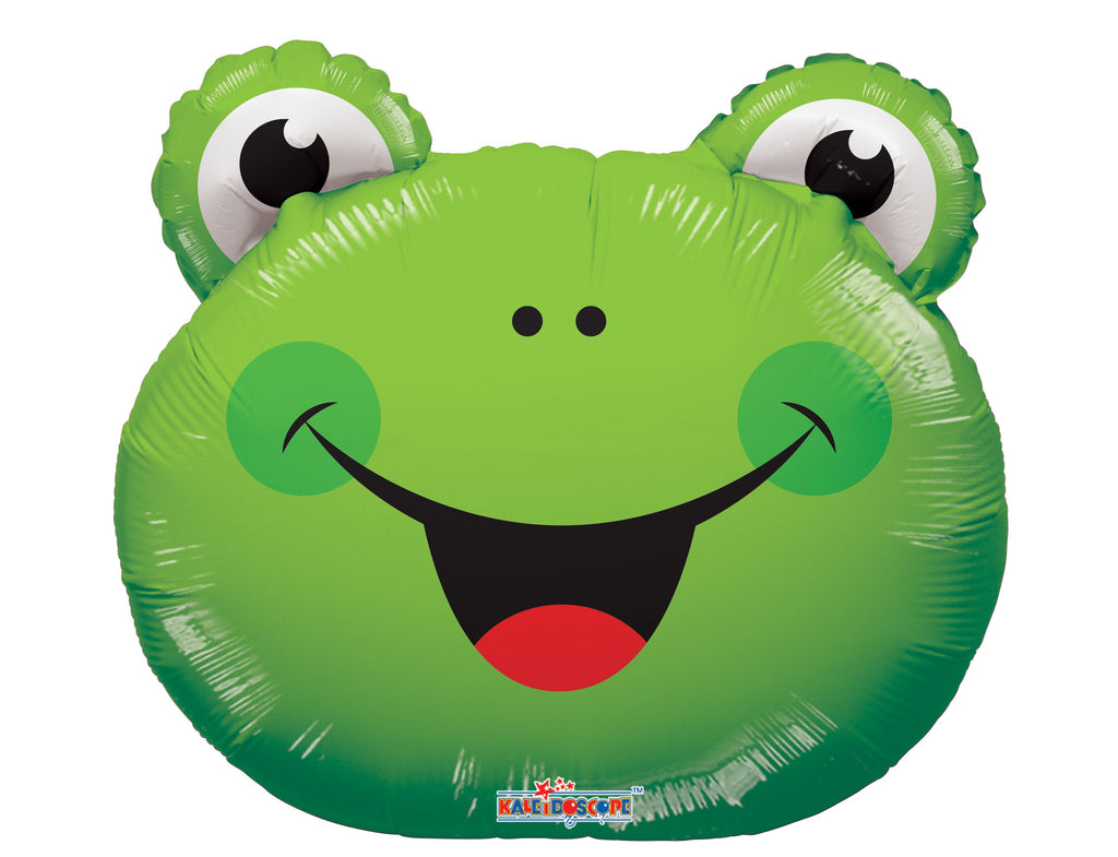 14" Airfill Only Head Frog Mini Shape Balloon