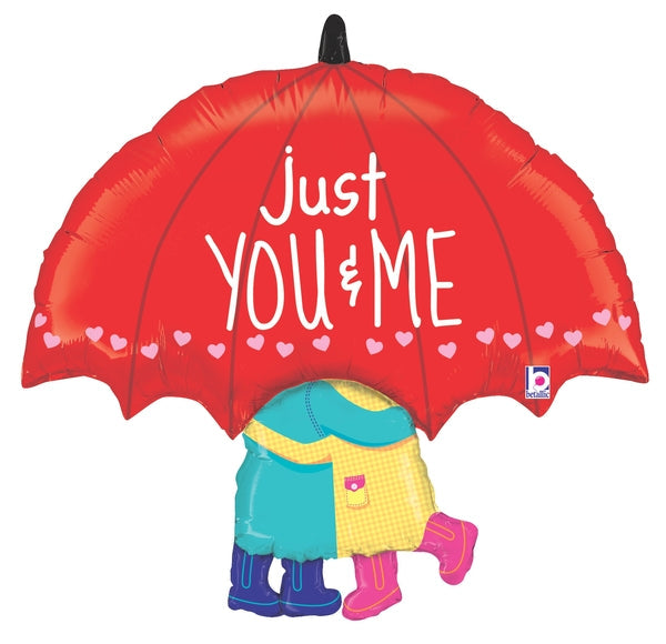 33" Foil Shape Balloon Just You & Me