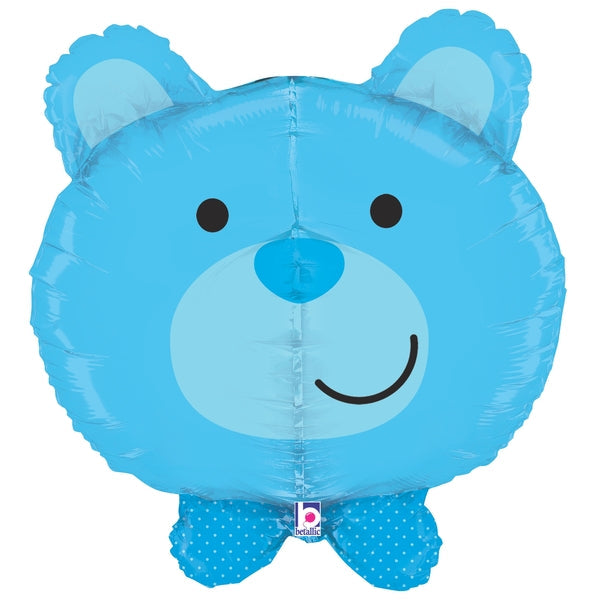 27" Multi-Sided Dimensionals Baby Boy Bear Balloon