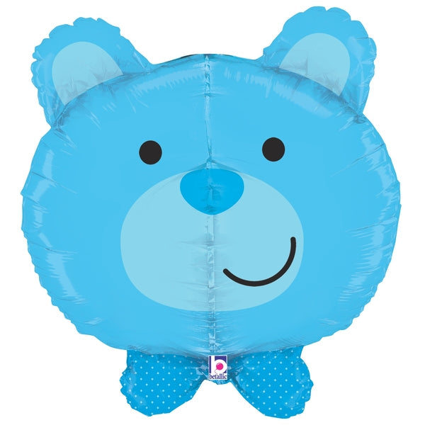 27" Multi-Sided Baby Boy Bear Balloon