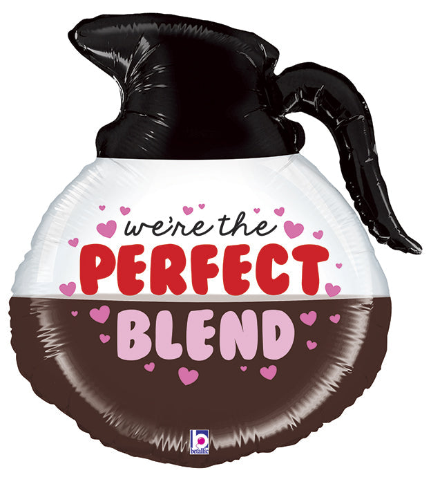 26" Clear Balloon Packaged Perfect Blend Coffee