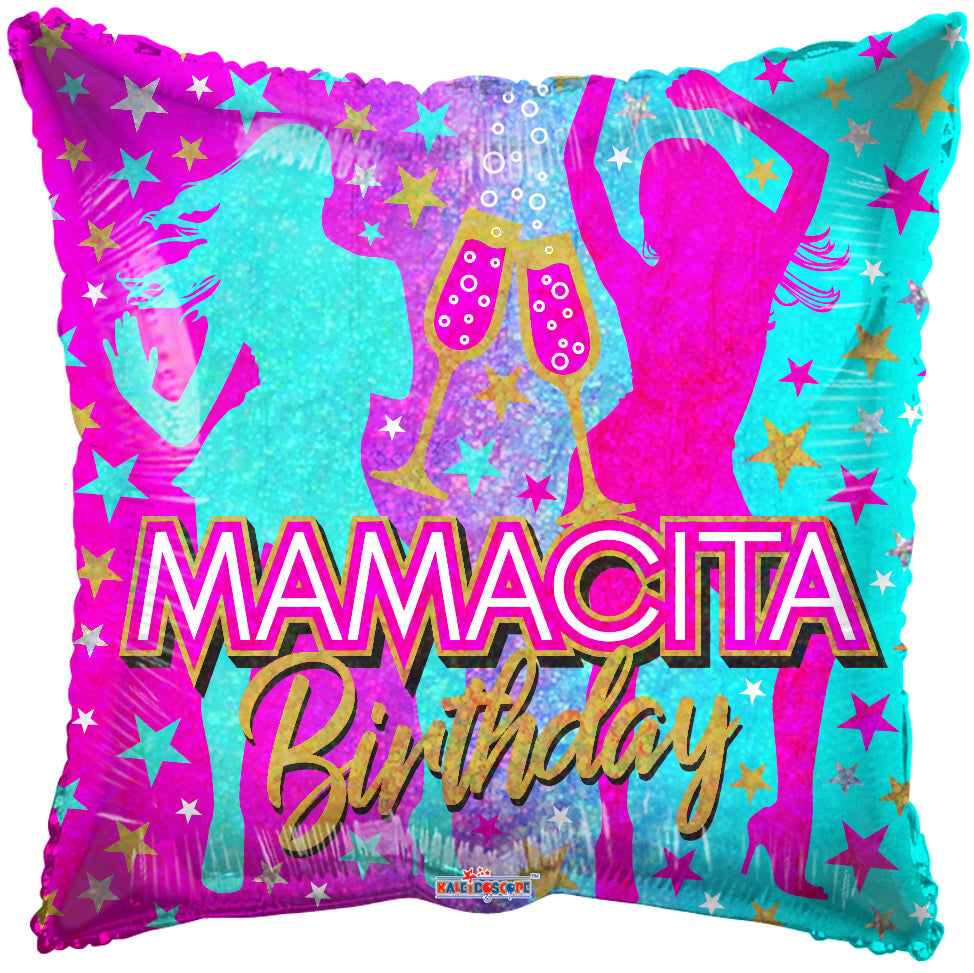 18" Mamacita Cumple (Spanish) Foil Balloon