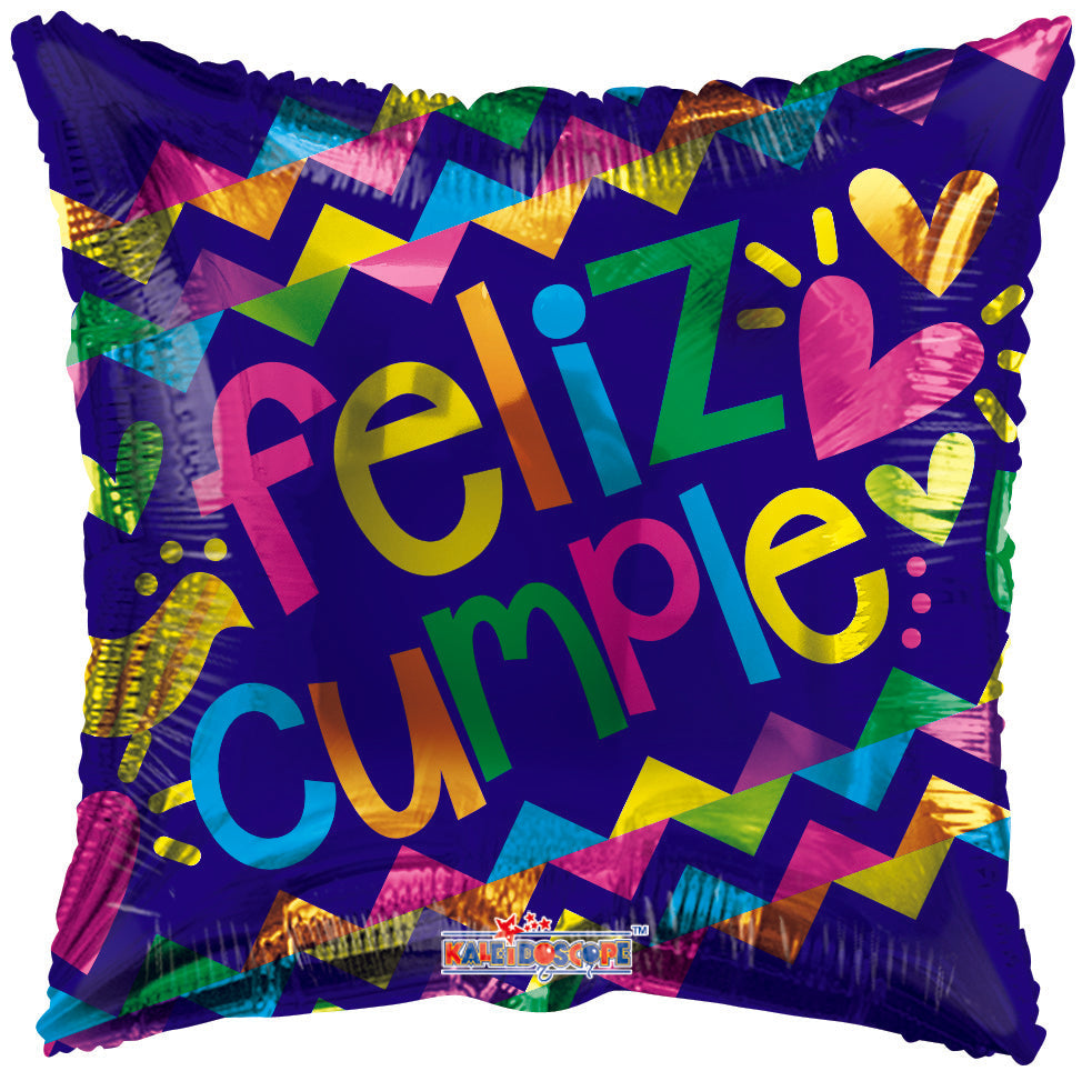 18" Mexicana Serpetina Cumple Foil Balloons (Spanish)