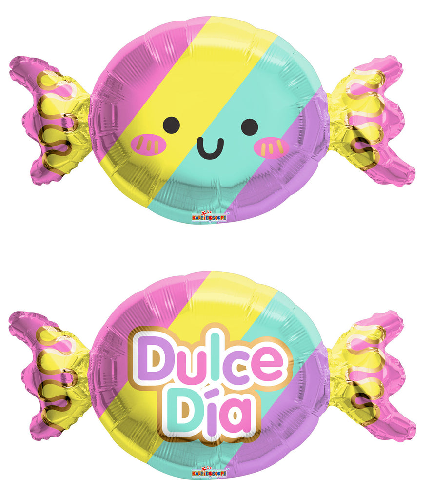 28" Candy Dulce Dia Kawai (Spanish) Foil Balloon