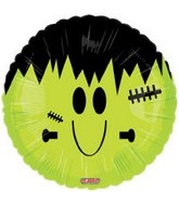 4" Airfill Only Smiley Frankenstein Balloons