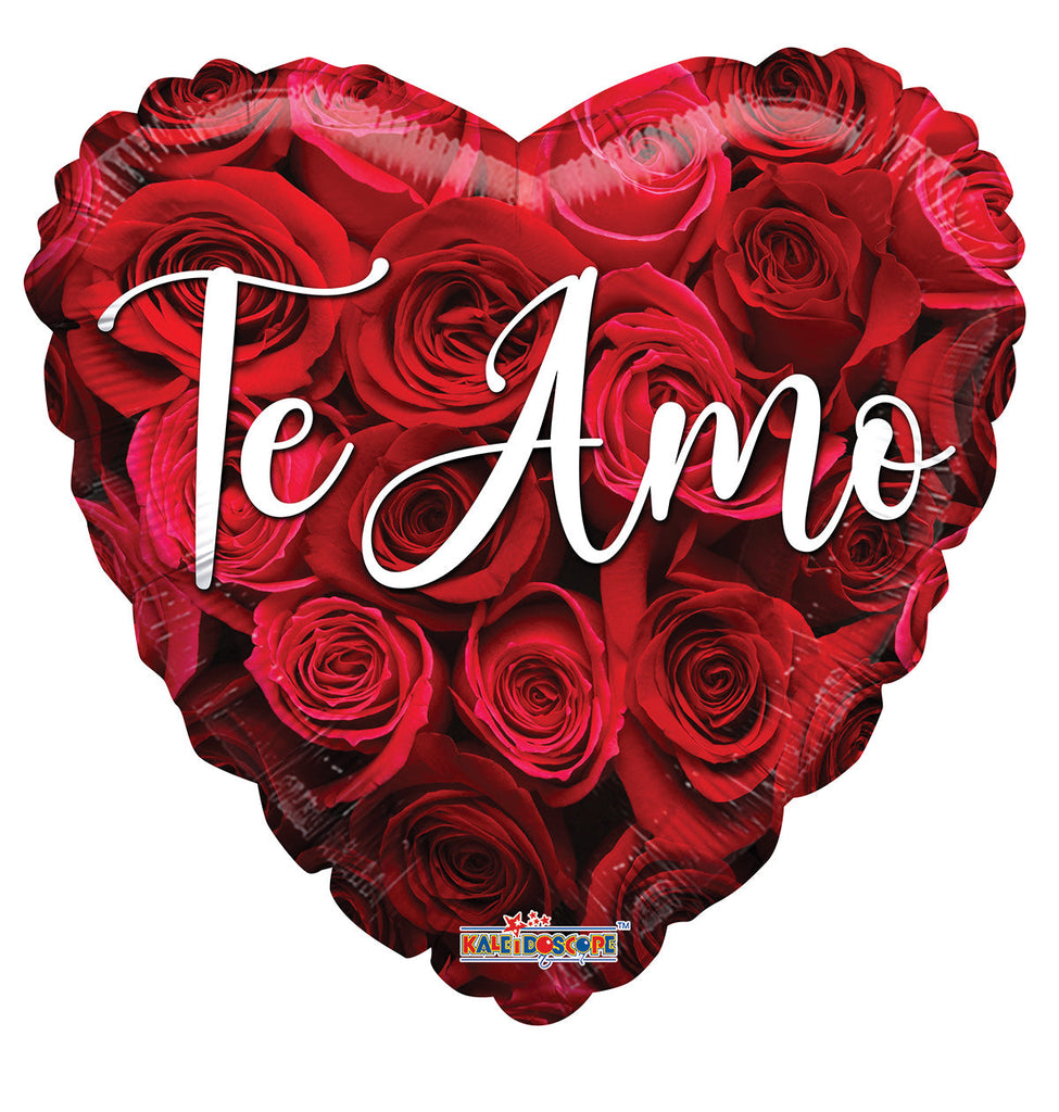 18" Te Amo Arreglo De Rosas Foil Balloon (Spanish)