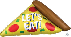 45" SuperShape Epic Party Pizza Foil Balloon