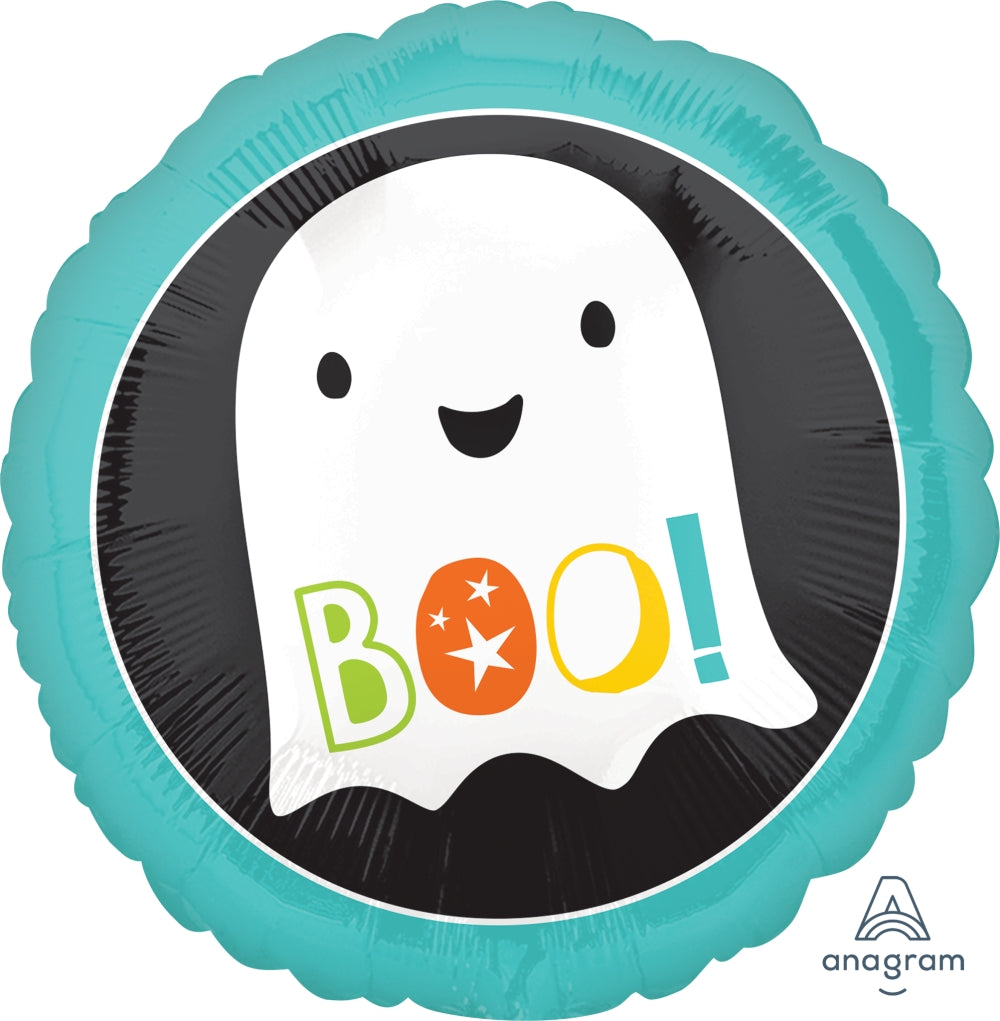 18" Boo Ghost Foil Balloon