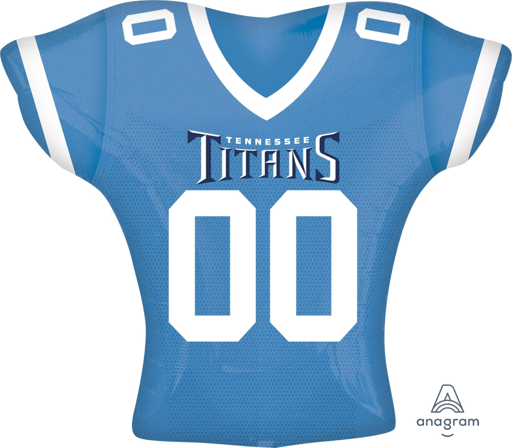 24" NFL Football Tennesee Titans Jersey SuperShape Foil Balloon