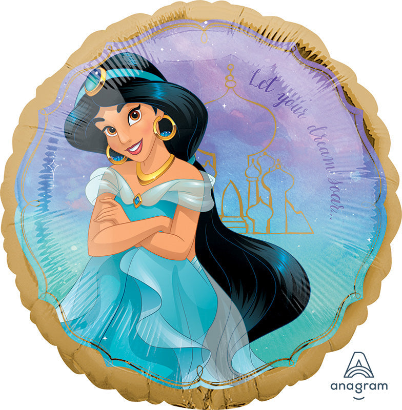 18" Jasmine Once Upon A Time Foil Balloon