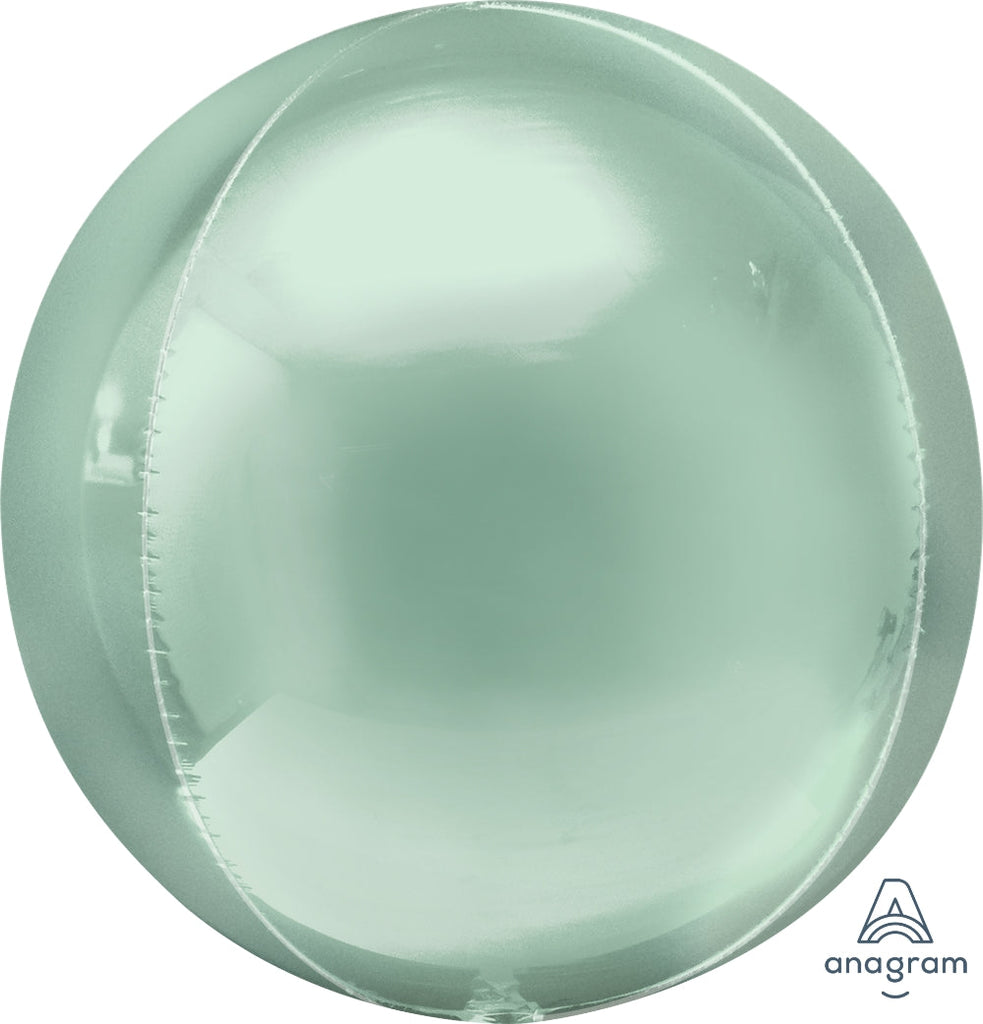 16" Orbz Mint Green Foil Balloon