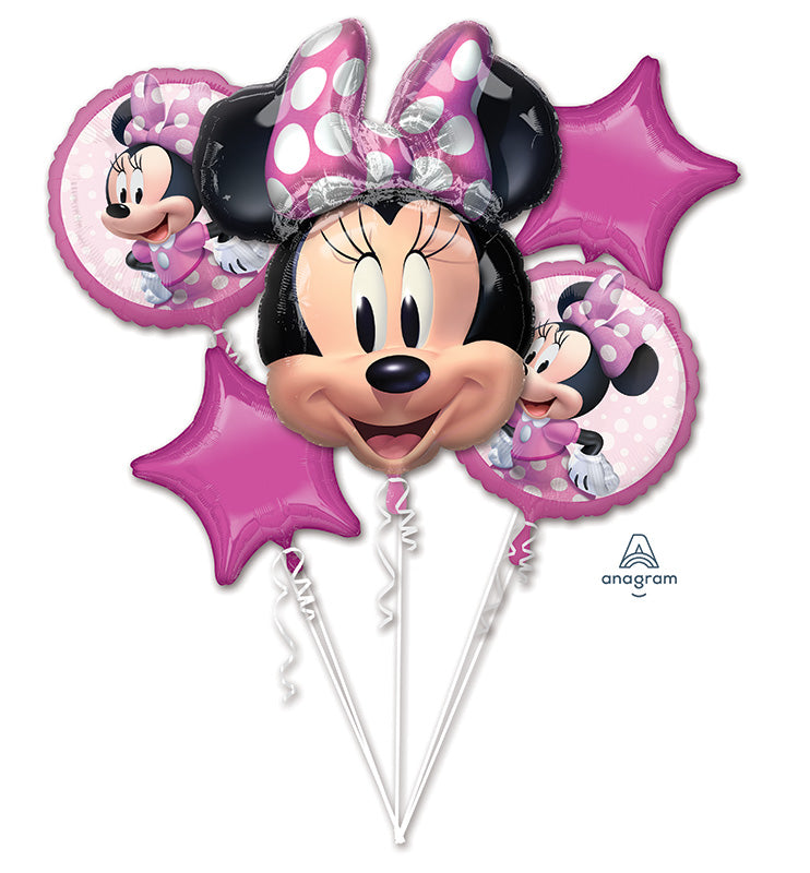 Minnie Mouse Forever Bouquet Foil Balloon
