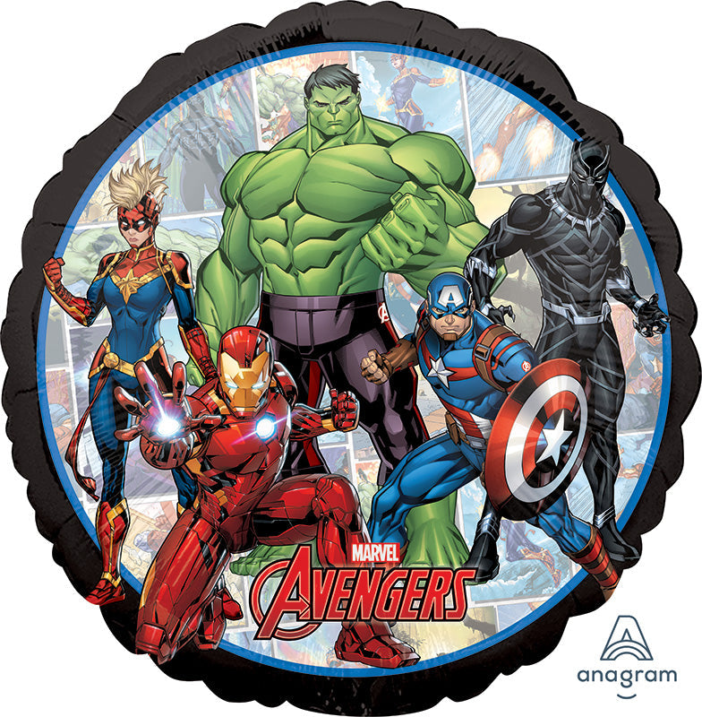 18" Avengers Marvel Powers Unite Foil Balloon