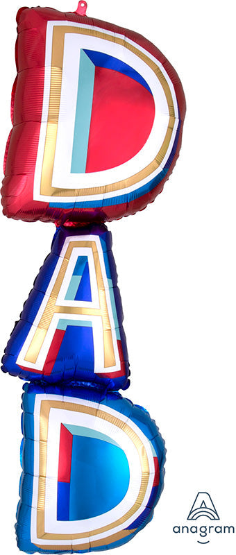 39" DAD SuperShape Foil Balloon