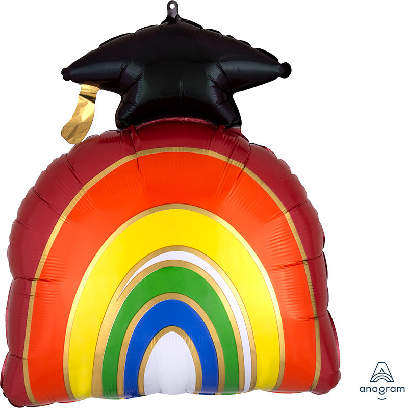 23" Grad Rainbow SuperShape Foil Balloon