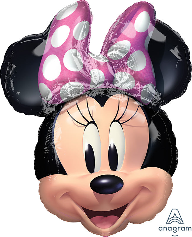 26" Minnie Mouse Forever SuperShape Foil Balloon