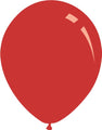 9" Metallic Red Decomex Latex Balloons (100 Per Bag)