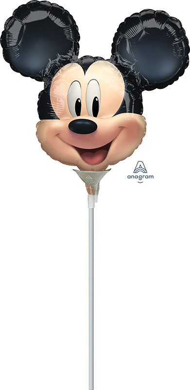 Airfill Only Mickey Mouse Forever Shape Valved Foil Balloon