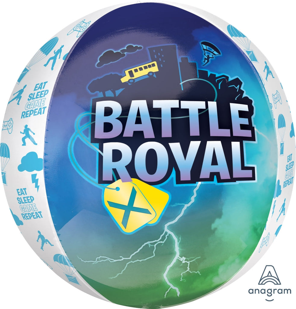 16" Battle Royal Orbz Foil Balloon