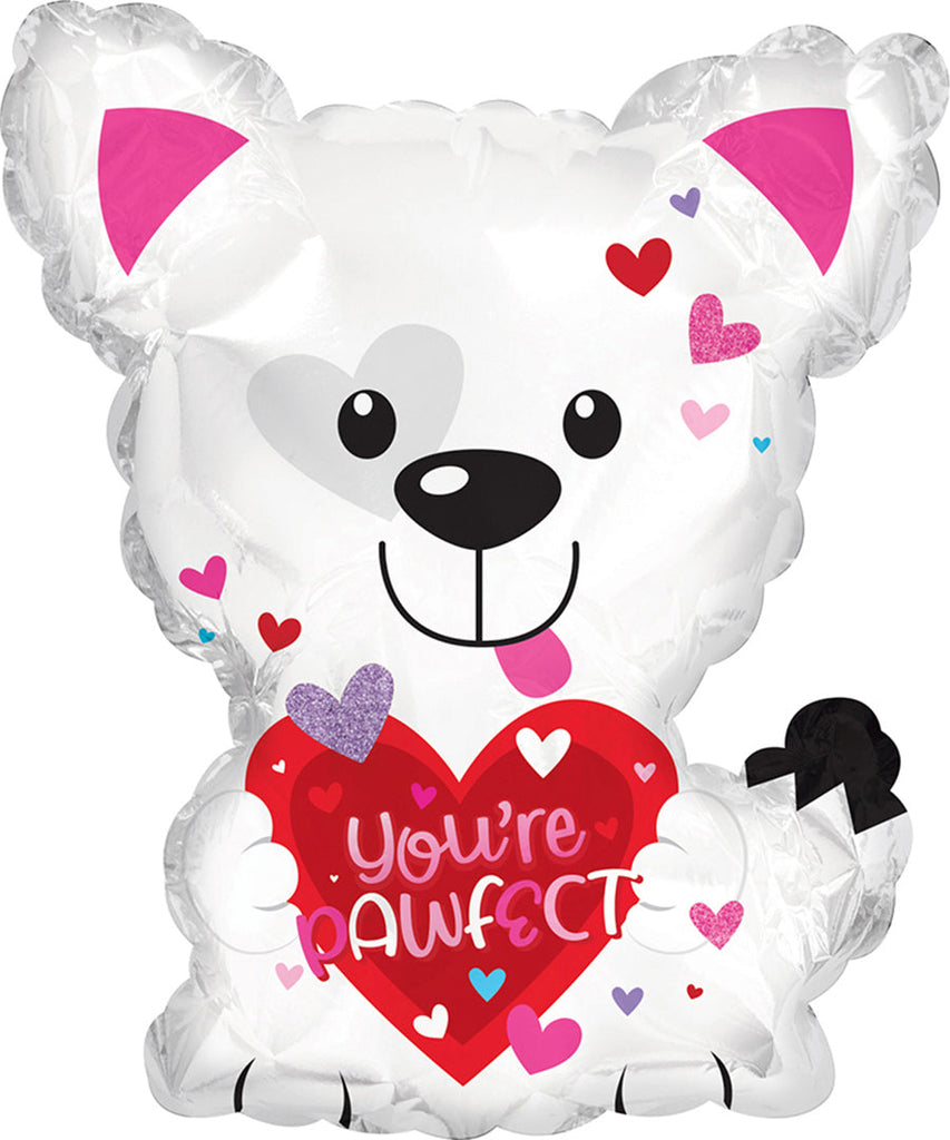 22" You're Pawfect Puppy Foil Balloon