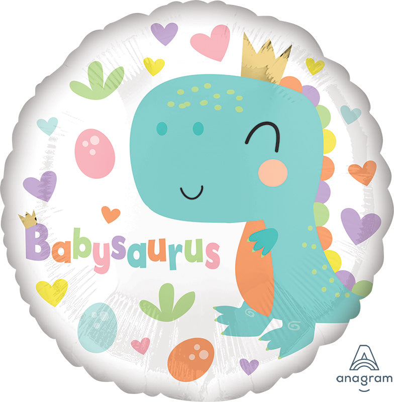 18" Babysaurus Foil Balloon