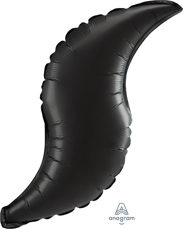 19" Airfill Only Onyx Curve Foil Balloon