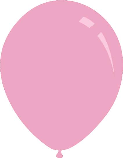 12" Metallic Pink Decomex Latex Balloons (100 Per Bag)