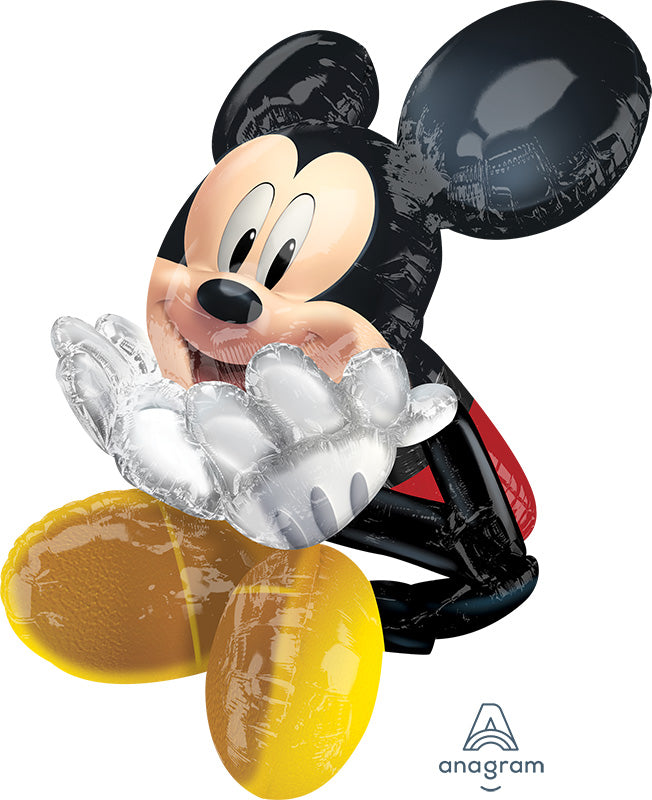 29" AirWalkers Mickey Mouse Foil Balloon