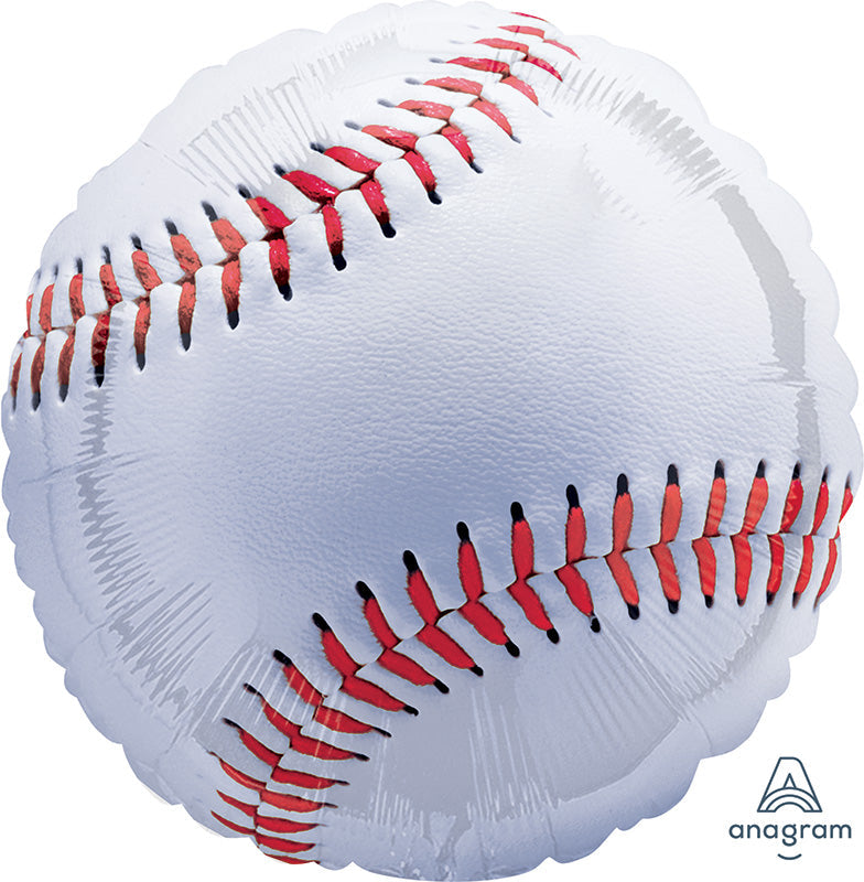 28" Championship Baseball Jumbo Foil Balloon