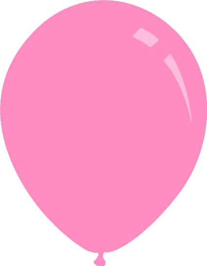 9" Metallic Hot Pink Decomex Latex Balloons (100 Per Bag)